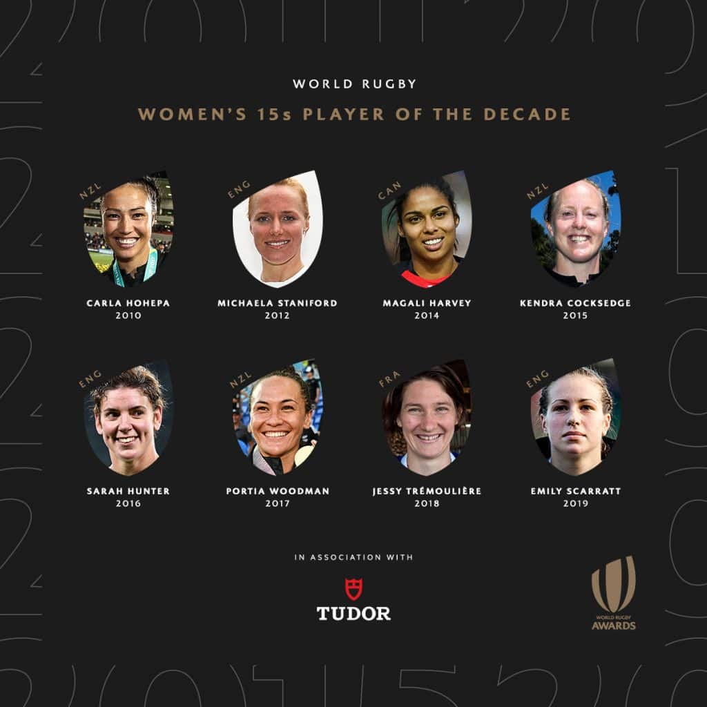 WomensPlayer of the Decade 1080x1080 Fans invited to determine Rugby’s Greatest of the Decade