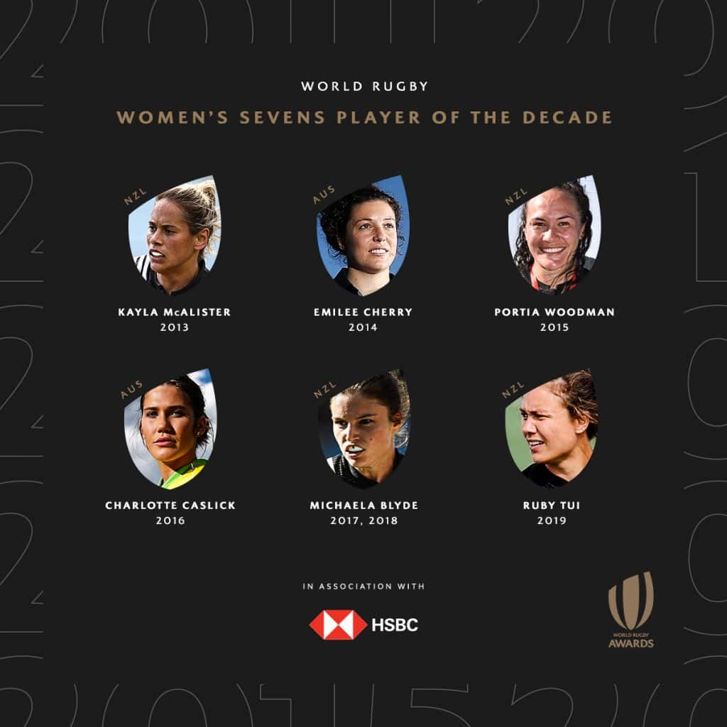 Womens Sevens Player of the Decade 1080x1080 Fans invited to determine Rugby’s Greatest of the Decade