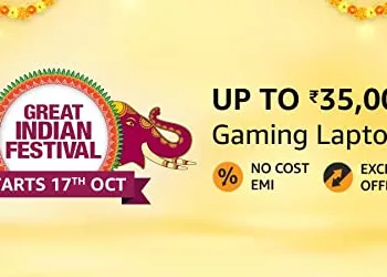Top deals on Gaming Laptops on Amazon Great Indian Festival