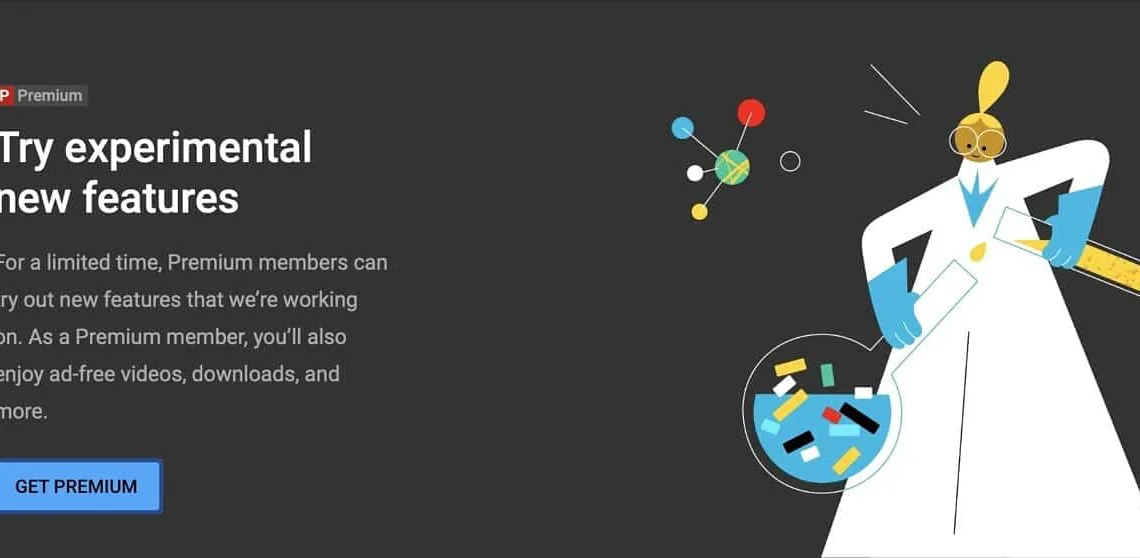 YouTube to offer experimental features to premium subscribers_TechnoSports.co.in