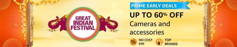 Top deals on Camera & accessories on Amazon Great Indian Festival