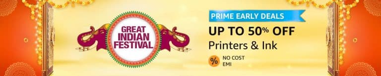 Top deals on Printers on Amazon Great Indian Festival