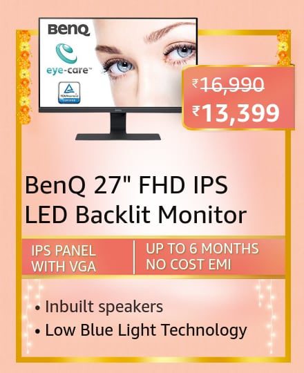 benq 27 Here are all the Best-Selling Blockbuster deals on Monitors on Amazon Great Indian Festival