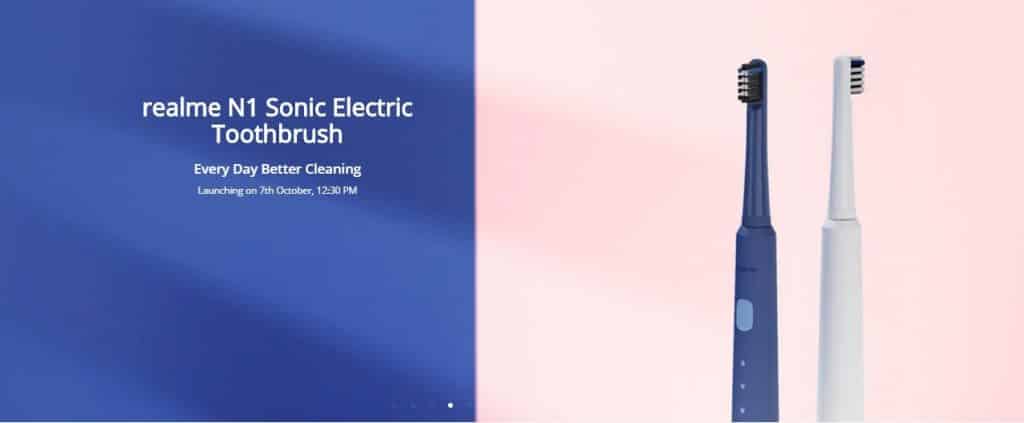 brush List of Realme products launching on 7th October 2020
