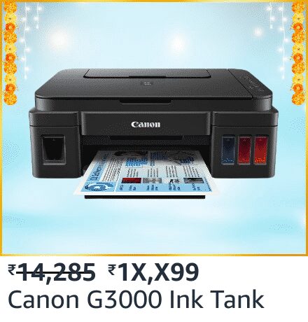 canon g3000 1 Here are all the Printer deals on Amazon's Great Indian Festival
