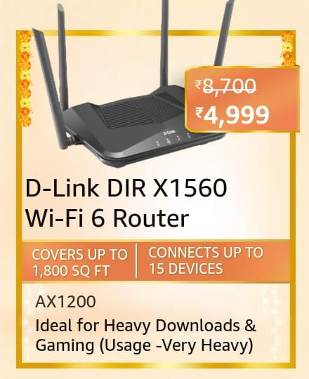 dlink dir Here are all the Top deals on Wifi Routers on Amazon Great Indian Festival