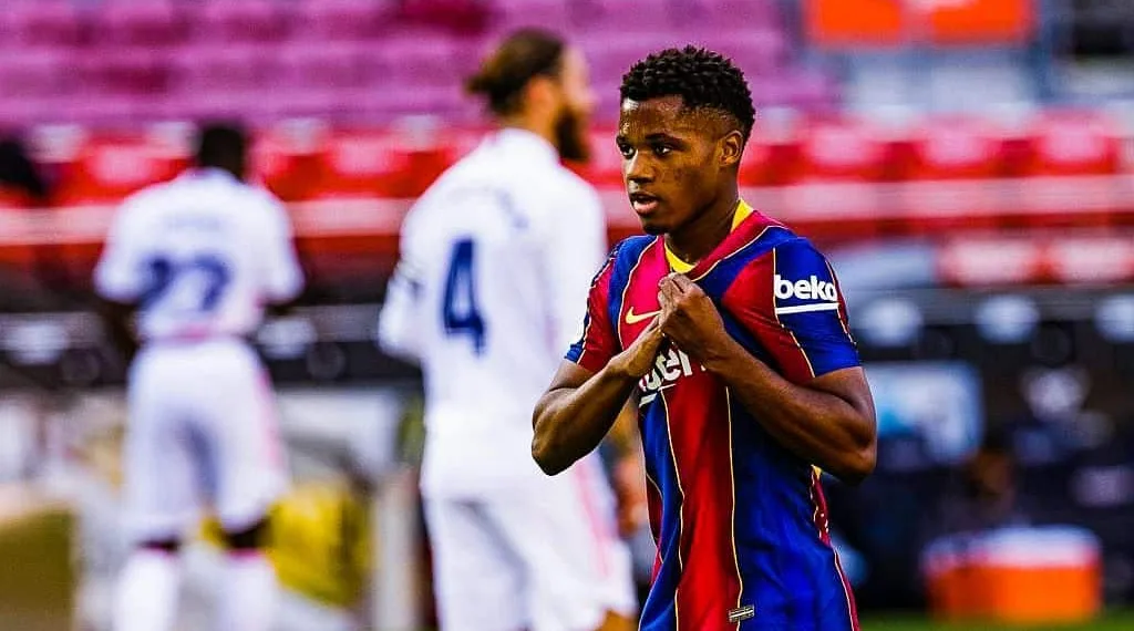 Ansu Fati will miss the 21/22 pre-season with Barcelona
