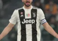 Giorgio Chiellini longest-serving player Juventus