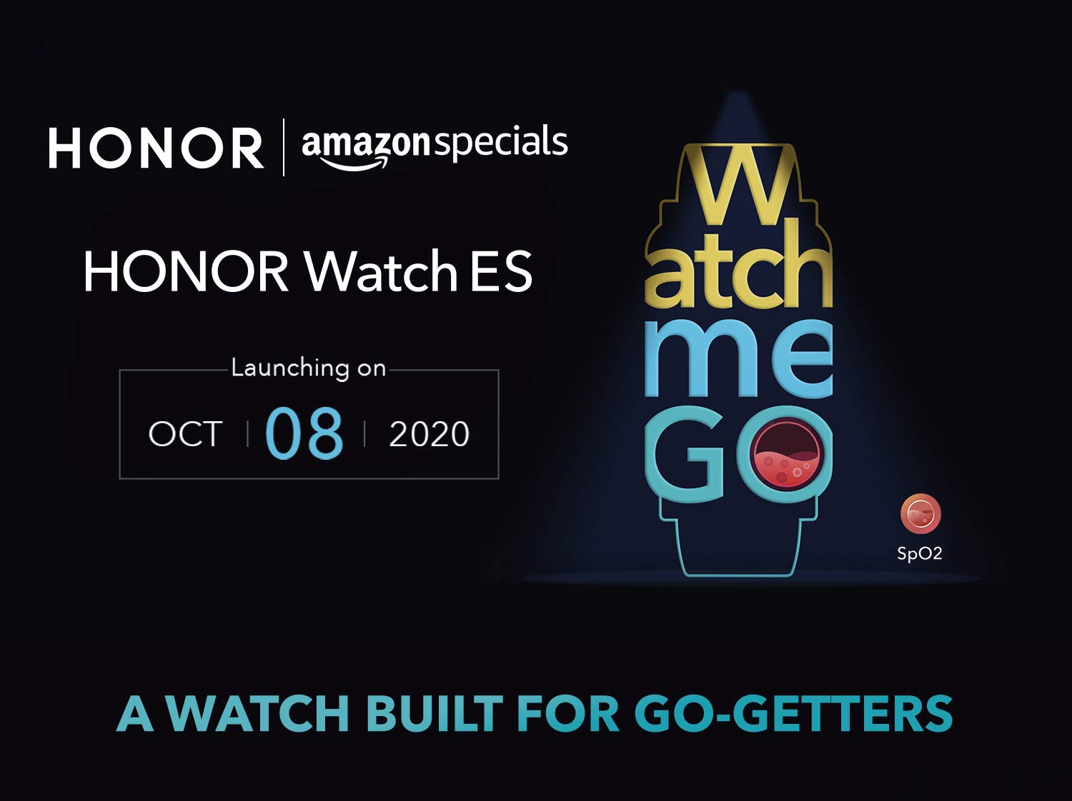 Honor Watch ES is launching on Amazon on 8th October