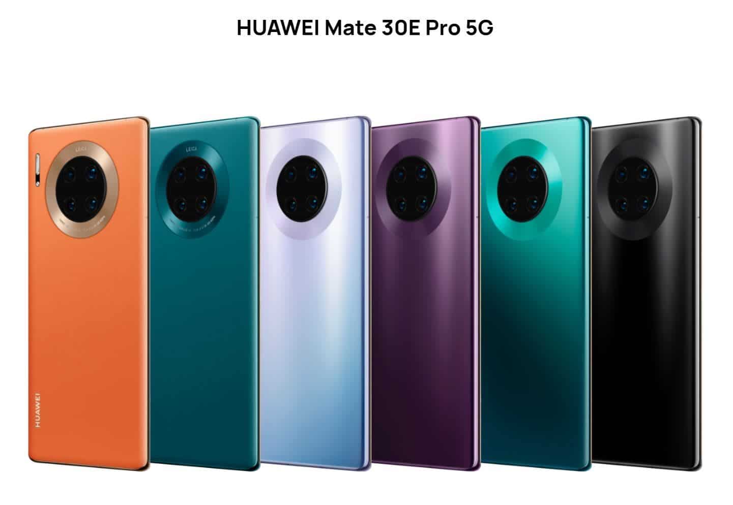 Huawei Mate 30E Pro Launched with Kirin 990E SoC