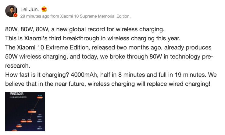 image 31 Xiaomi launched 80W Wireless Charger that can charge 100% in just 19 minutes
