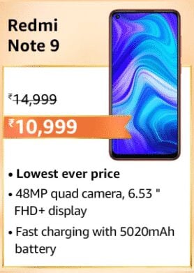 image 34 Best Budget Redmi Smartphone Deals you can avail in this Amazon Great Indian Festival 2020