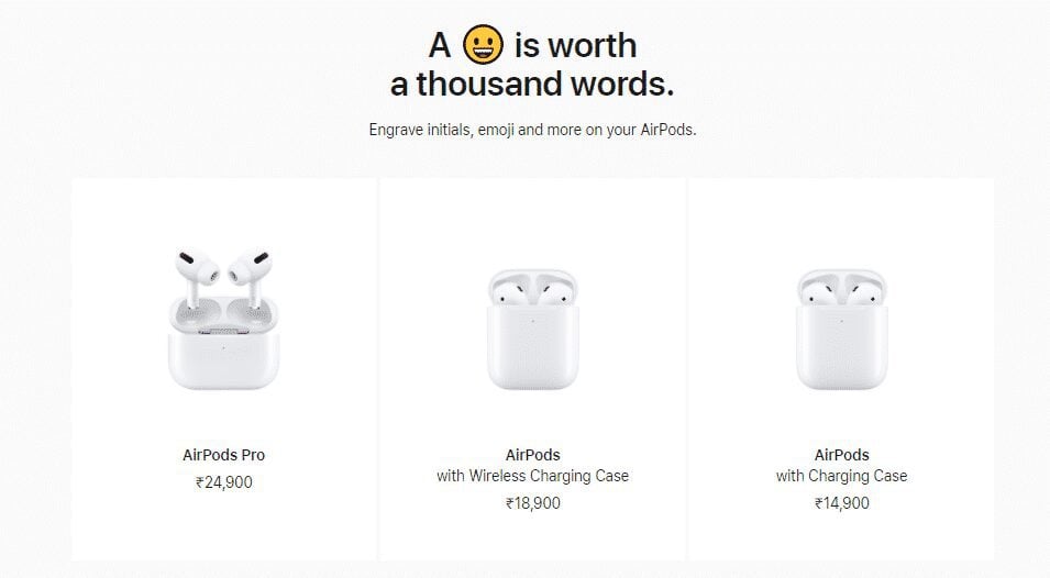 image 93 Did you know that Apple even provides Free engraving on AirPods if purchased?