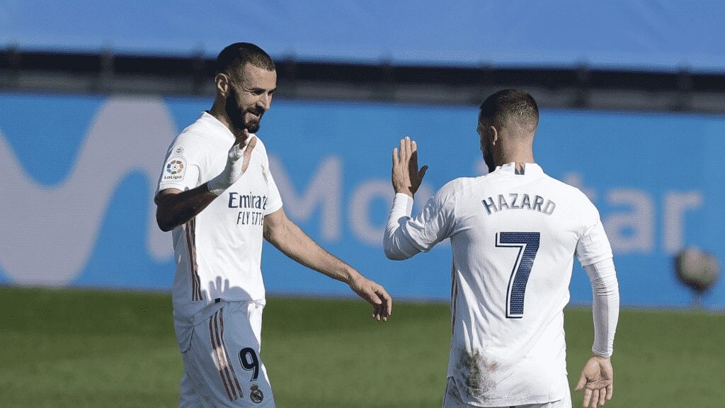 karim benzema eden hazard real madrid huesca 164ojimrjsah71gte6zejaa7qv Isco to sign for Rayo Vallecano as a free agent after 6 months away from football