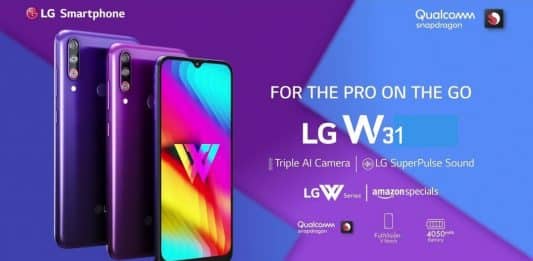 LG W31 Specifications Leaked via Google Play Console