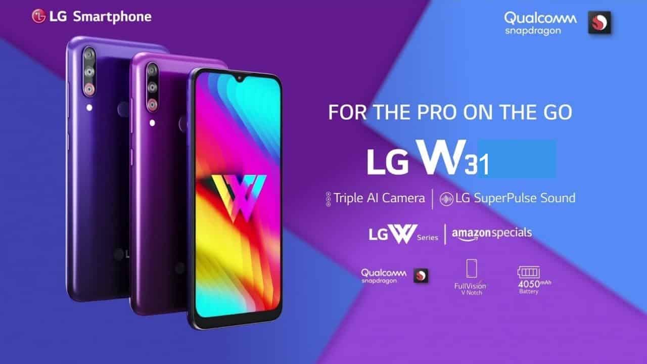 LG W31 Specifications Leaked via Google Play Console