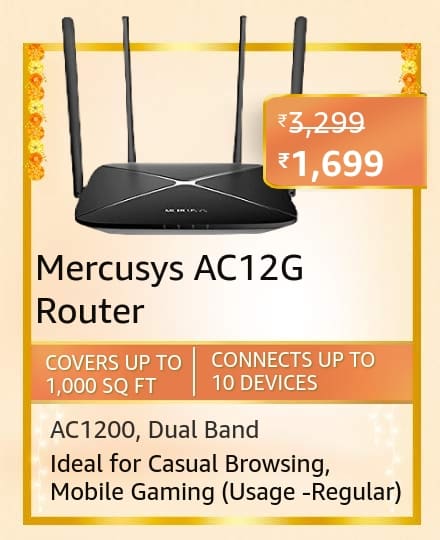 mercusys Here are all the Top deals on Wifi Routers on Amazon Great Indian Festival
