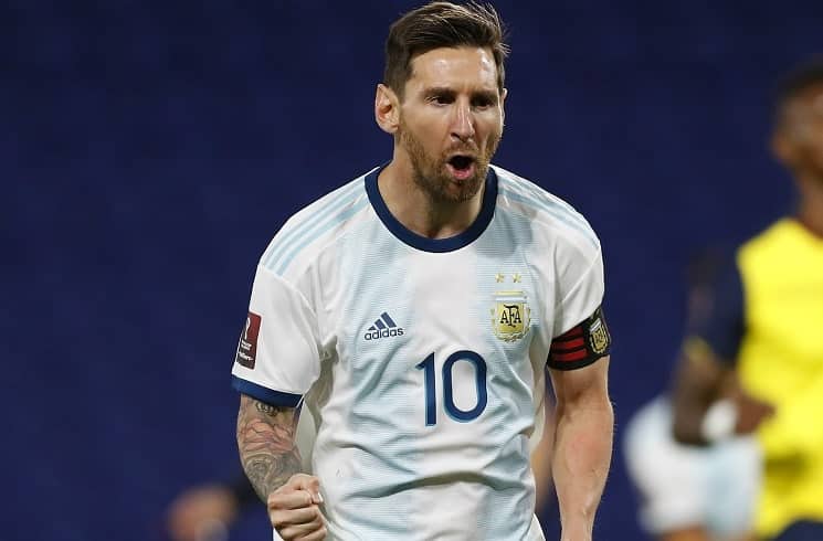 messigoal Lionel Messi is ready to break Pele’s international record