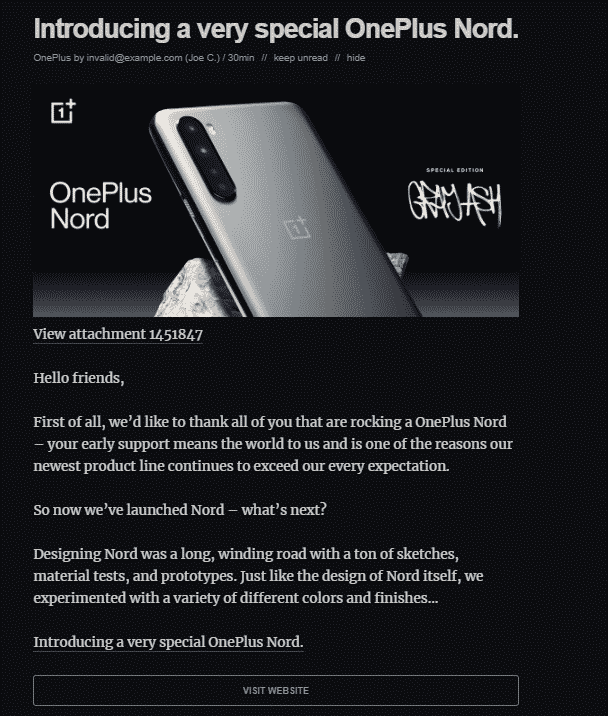 nord3 OnePlus Nord "Special Edition" surfaced surprisingly on Official Forum