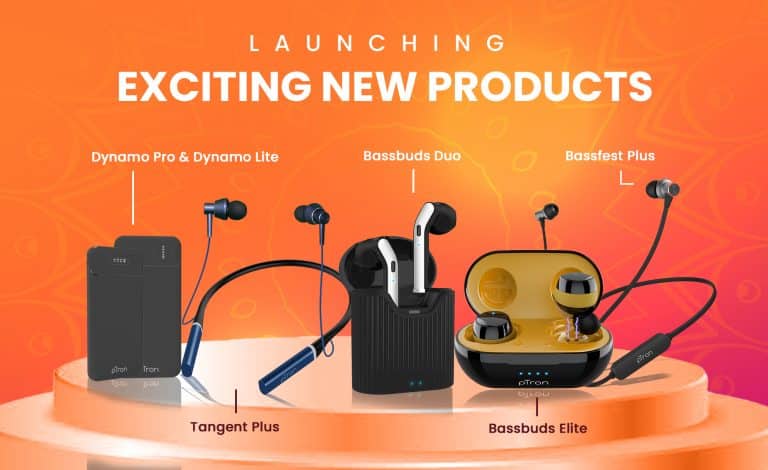 pTron set for a massive Festive Bonanza with TWS starting Rs. 699 & five New Launches including Powerbanks