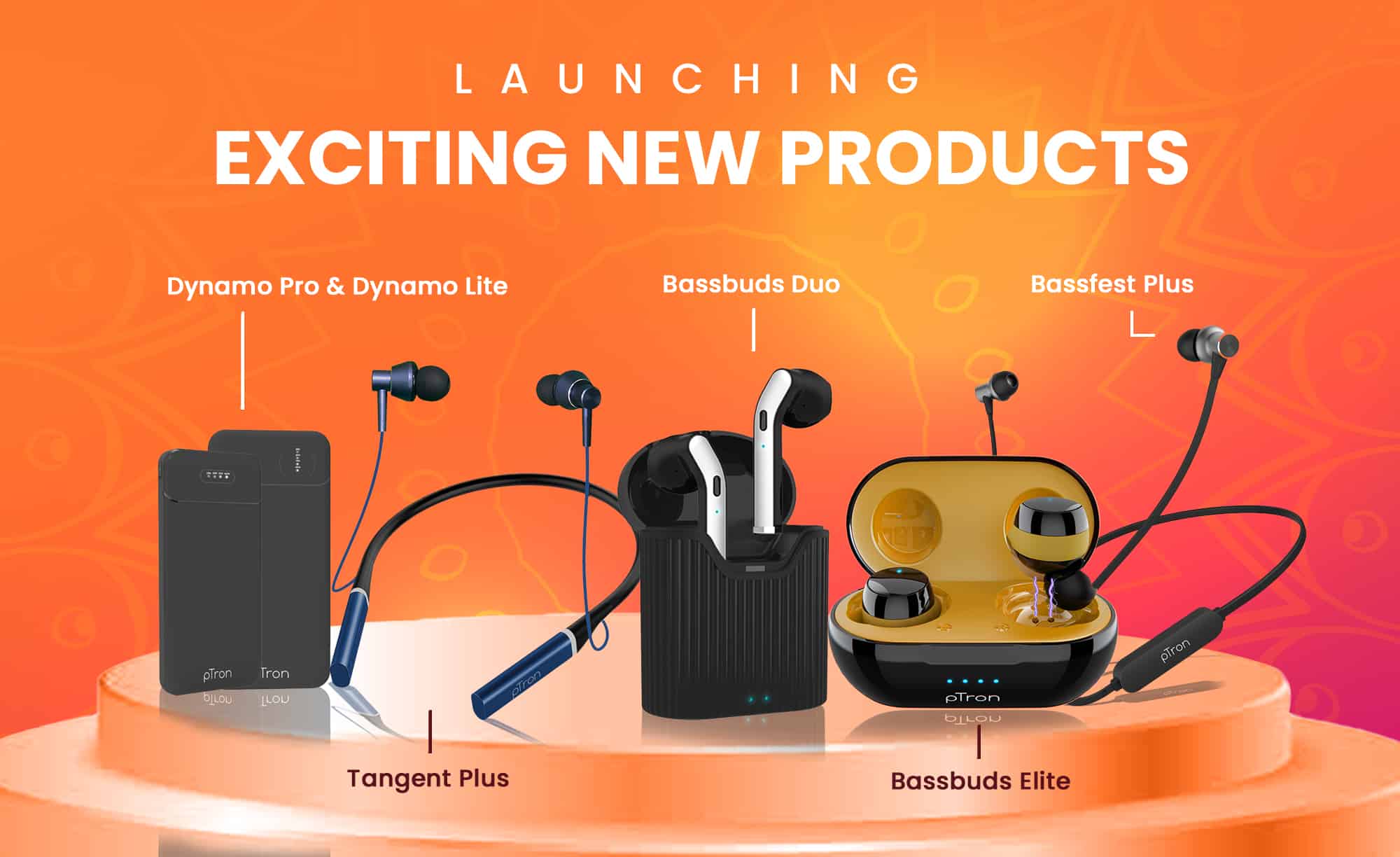 pTron set for a massive Festive Bonanza with TWS starting INR 699 & five New Launches including Powerbanks