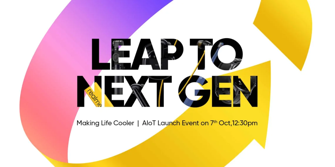 List of Realme products launching on 7th October 2020