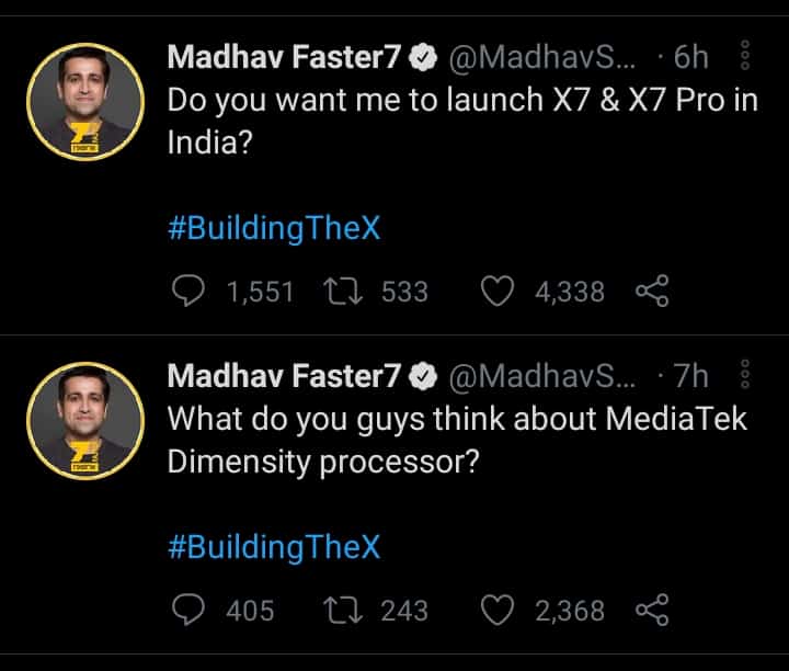 real Realme to launch its X7 and X7 Pro in India very soon: Reveals CEO Madhav