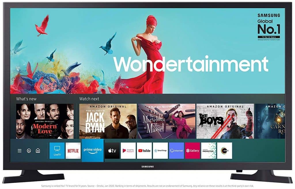 samsung 32 Here are the top Deals of the Day for TVs available on Amazon Great Indian Festival