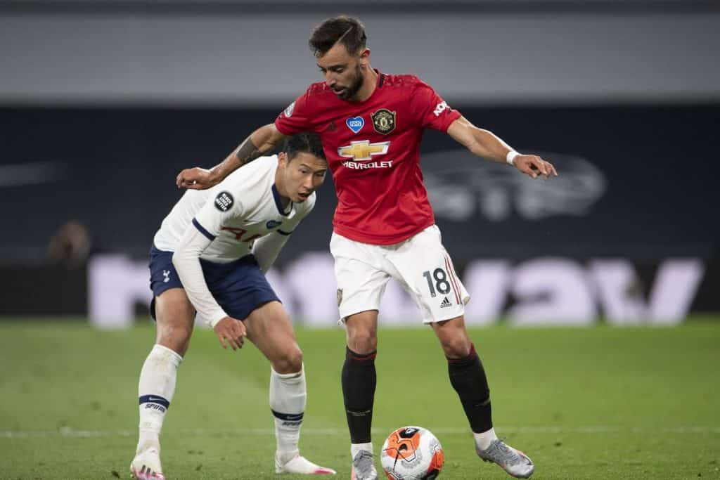 son bruno Bruno Fernandes will be leading Manchester United against Paris Saint-Germain in the Champions League tie