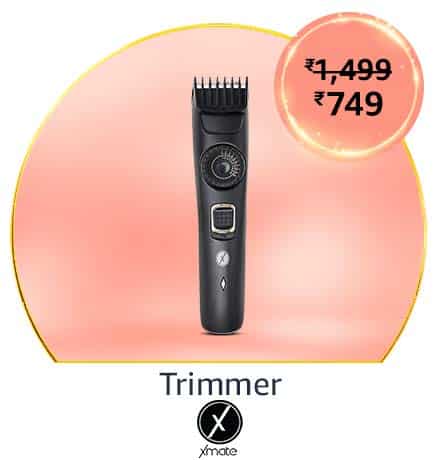 trimmer Top deals on Amazon brands' products on Amazon Great Indian Festival