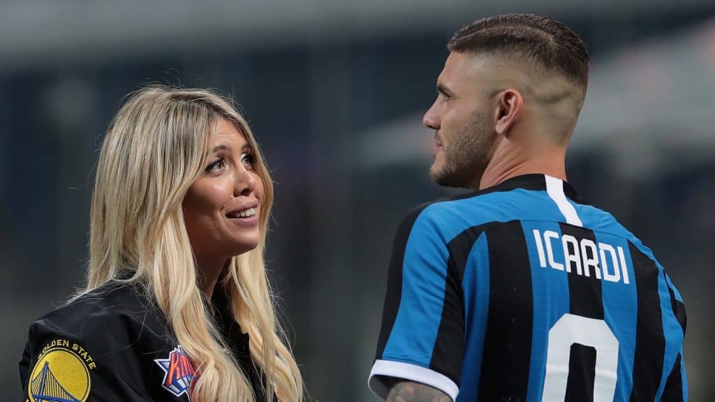 wanda nara mauro icardi inter 2019 1ibqkri9gao7r10mkit5f34gkl AC Milan plan €40 million move for former Inter striker Mauro Icardi