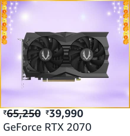 Get AMD Ryzen 5 3600XT and RTX 2070 Super combo at ₹ 60k only on Amazon Great Indian Festival