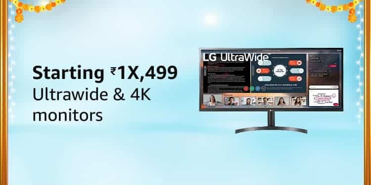 Here are some Monitor deals on Amazon Great Indian Festival