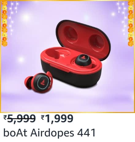 boAt Airdopes 441 TWS earbuds to be available at ₹ 1,999 on Amazon Great Indian Festival 