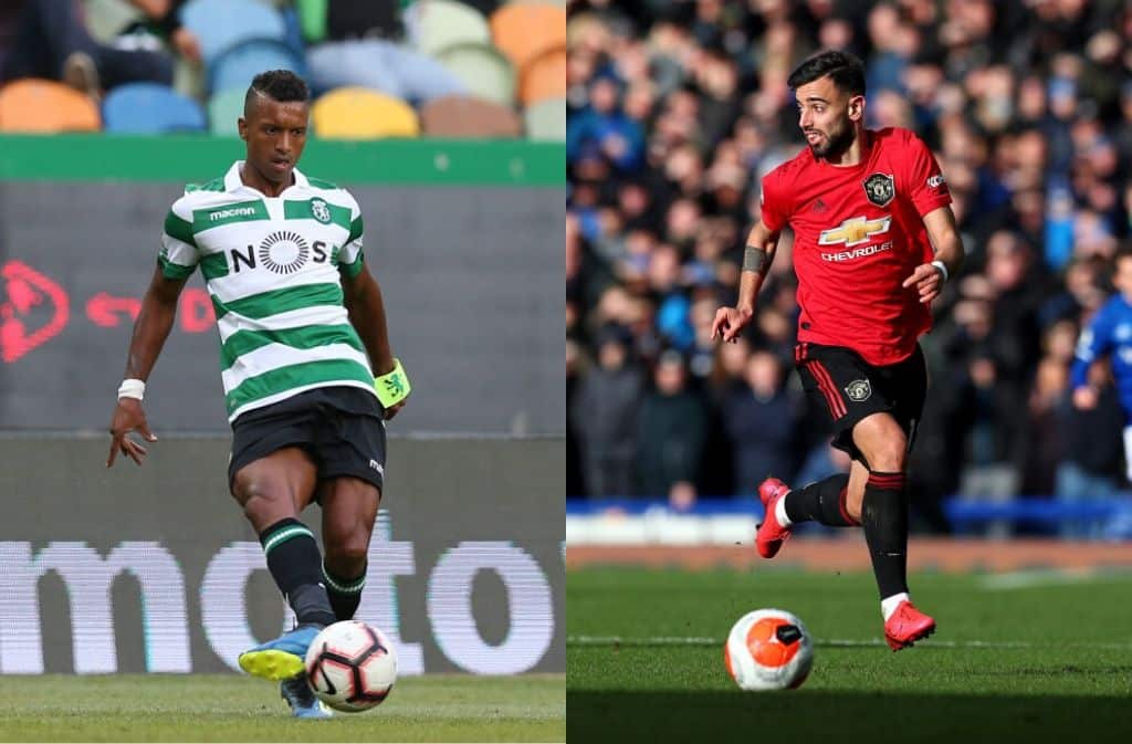 Nani praises Bruno Fernandes for his fearless style of play