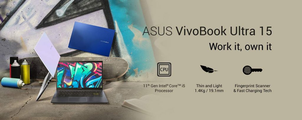 ASUS VivoBook Ultra 15 with latest 11th Gen Intel processors launching on 10th November via Amazon India