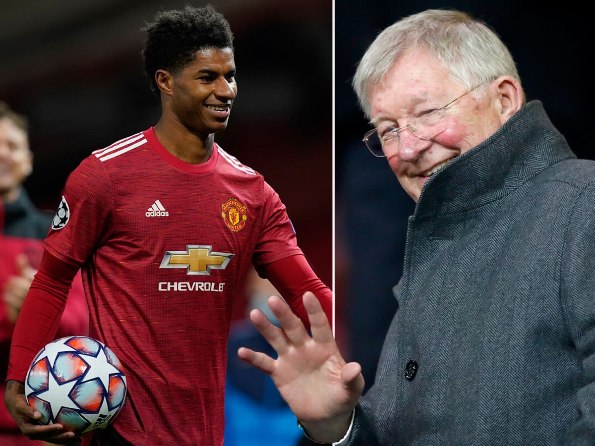 Sir Alex Ferguson joins Marcus Rashford for tackling child food poverty