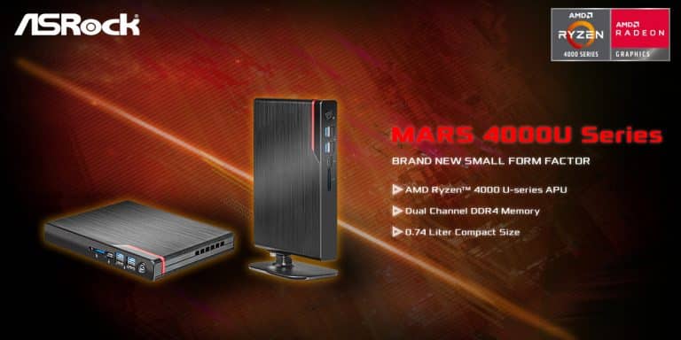 ASRock’s new Mars Mini-PC With Ryzen 4000U Renoir APU launched