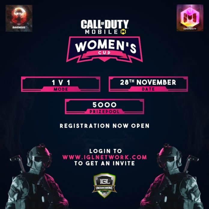 Call-Of-Duty Mobile Women’s Cup Tournament