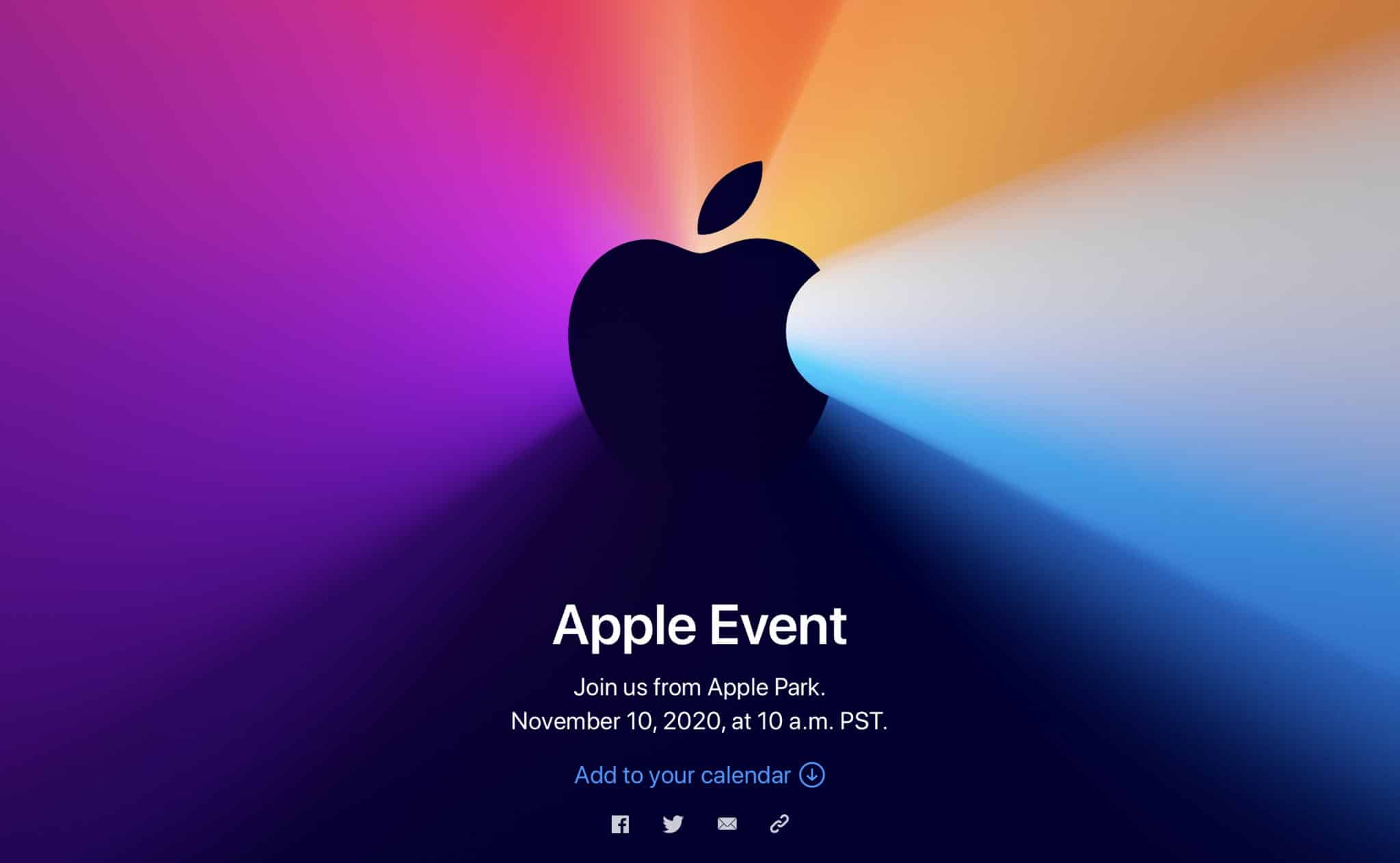 Apple announces new ‘One More Thing’ Event