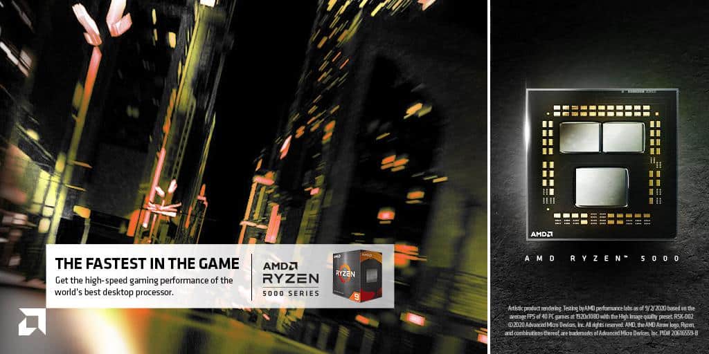 AMD Ryzen 5000 series processors make new sales record