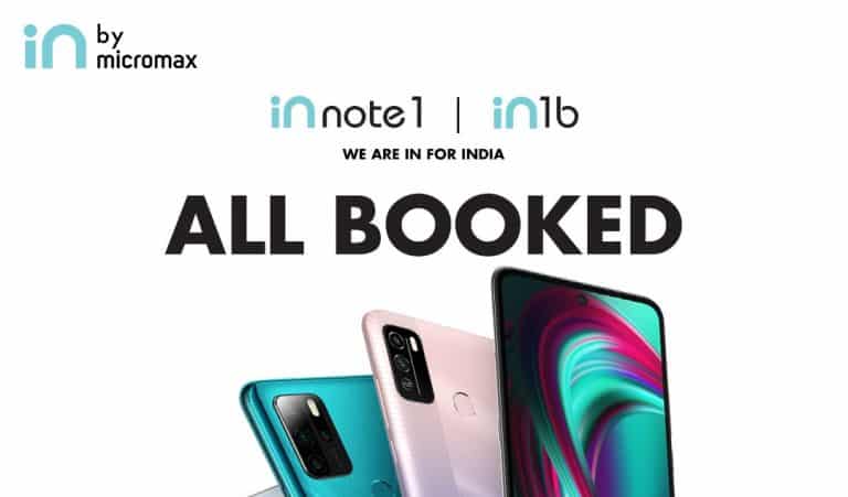 Micromax IN Note 1 and IN 1b – ALL BOOKED! Micromax is overwhelmed and revealed the Next Sale dates