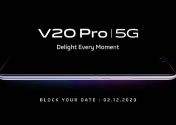 Vivo V20 Pro 5G is launching in Indian on 2nd December