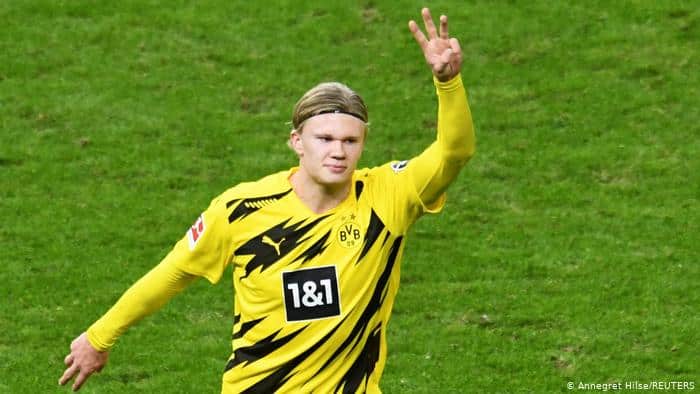 Erling Haaland Top 10 most valuable players of Bundesliga in 2021