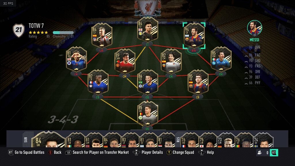 FIFA 21 12 11 2020 01 46 37 PM FIFA 21: Here's the FUT 21 Team of the Week 7 (TOTW 7)