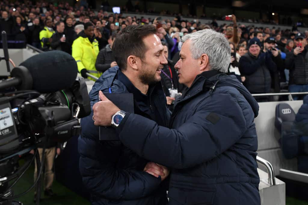 Jose Mourinho is not considering Tottenham Hotspur as a title contender, Lampard disagrees