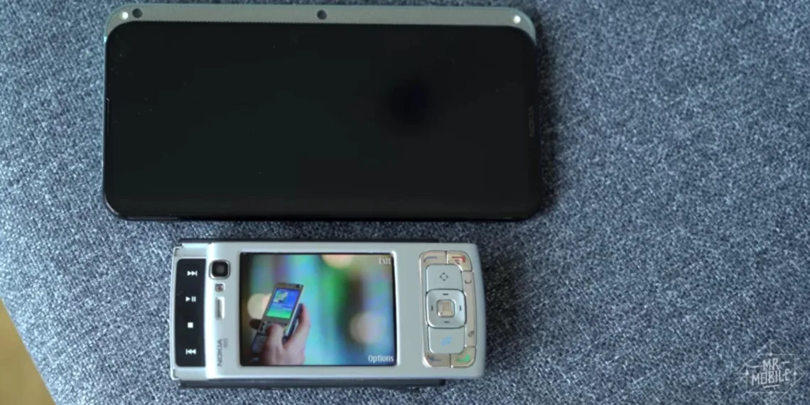 Reincarnation of the old Nokia N95, a Modern version appeared with a side slider