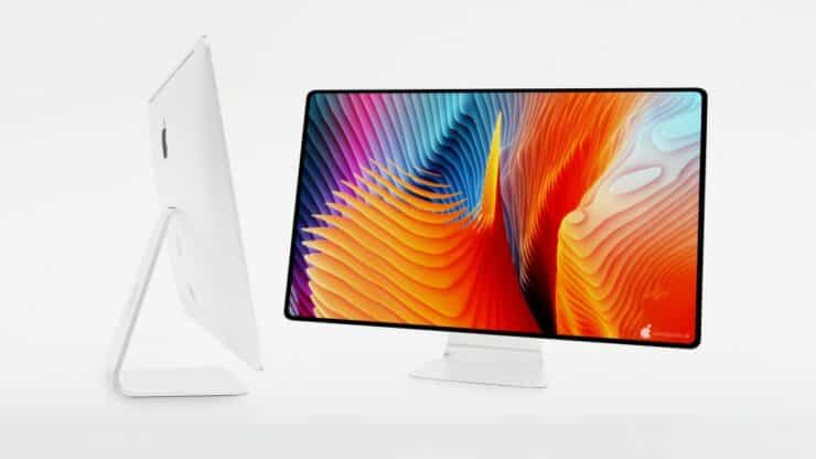 New iMac 2021 with a premium look of slim and curved ...