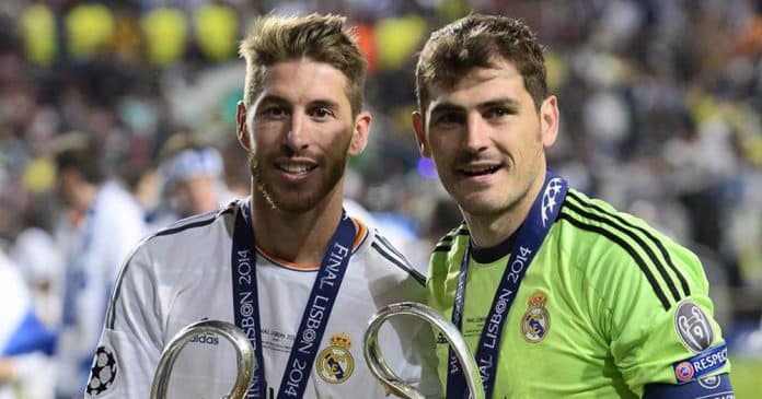 Ramos and Casillas