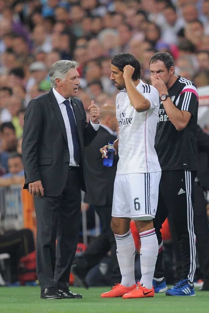 Sami Khedira wants to play under Carlo Ancelotti again